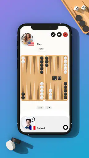 Backgammon en Línea screenshot