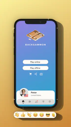 Backgammon en Línea screenshot