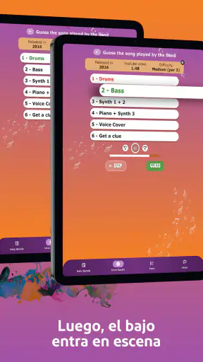 Bandle - Adivina la canción screenshot