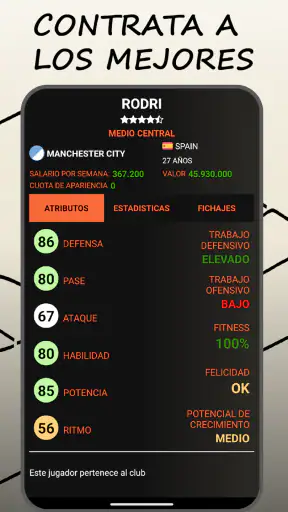 Be the Manager 2026 - Fútbol screenshot