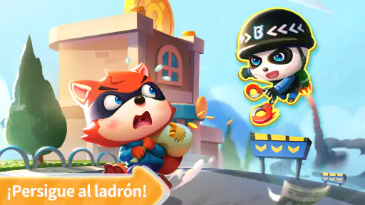 Bebé Panda oficial de policía screenshot