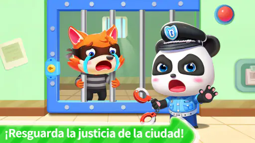 Bebé Panda oficial de policía screenshot