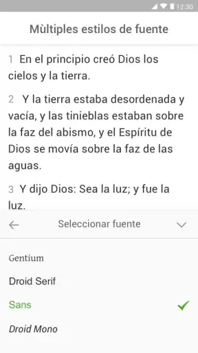 Biblia - Versículos + Audio screenshot