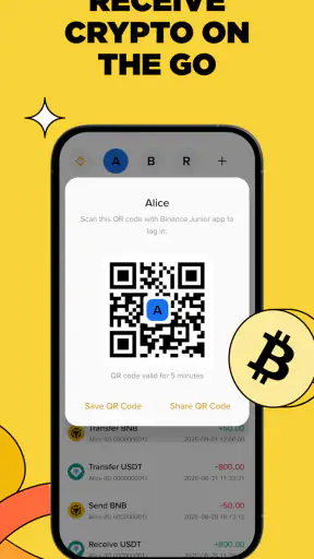 Binance Junior screenshot