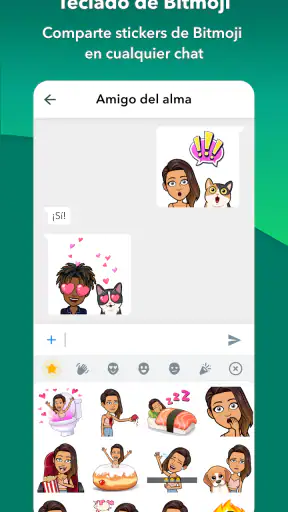 Bitmoji screenshot