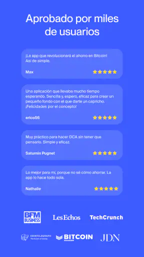 Bitstack - Ahorrar en Bitcoin screenshot