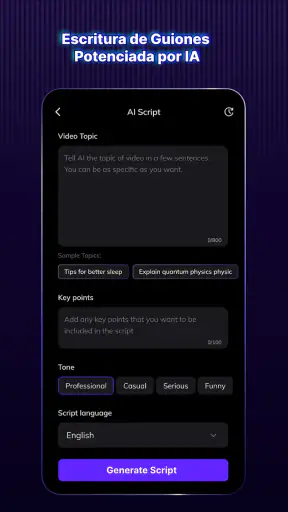 Blink Captions by Vozo AI screenshot