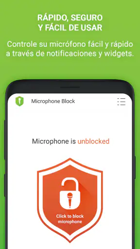 Bloqueador de Microfono Pro screenshot
