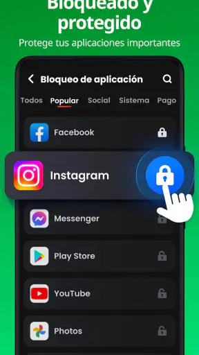 Bloquear Aplicaciones: AppLock screenshot