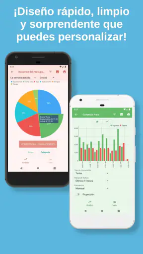 Bluecoins Finanzas Presupuesto screenshot