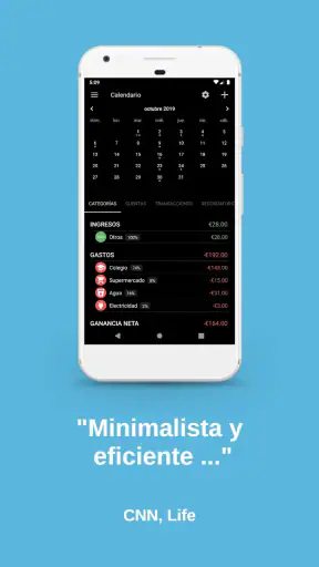 Bluecoins Finanzas Presupuesto screenshot