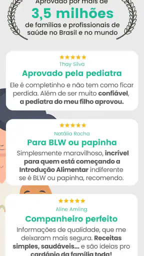 BLW Brasil - Alimentação Bebês screenshot