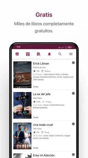 Booknet: Leer novelas y libros screenshot
