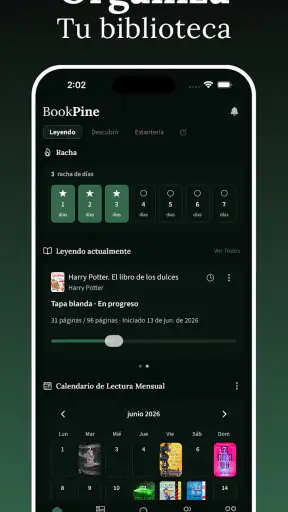 BookPine: Registro de Lectura screenshot