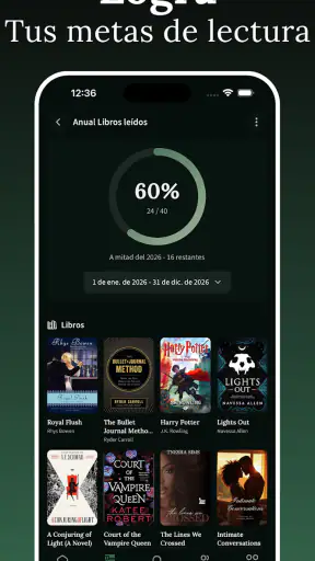 BookPine: Registro de Lectura screenshot