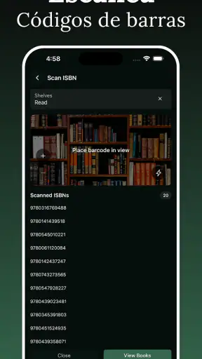 BookPine: Registro de Lectura screenshot