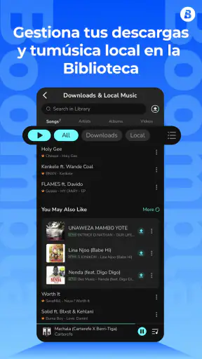 Boomplay: Descarga Música screenshot