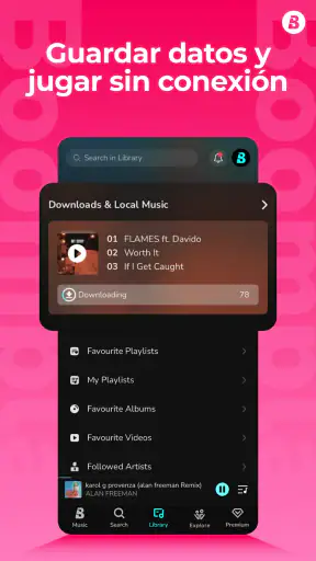 Boomplay: Descarga Música screenshot