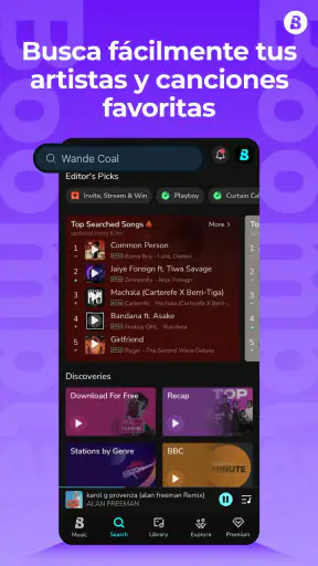 Boomplay: Descarga Música screenshot