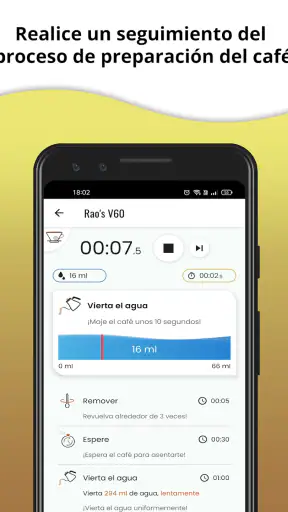 Brew Timer: Hacer buen cafe screenshot