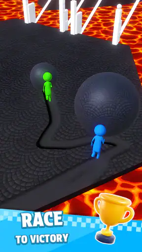 Bridge Race Carrera de puentes screenshot