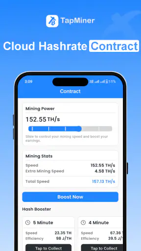 BTC Cloud Mining : TapMiner screenshot