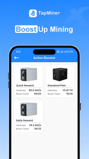 BTC Cloud Mining : TapMiner screenshot