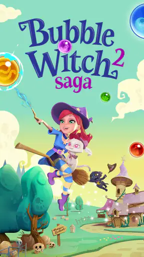 Bubble Witch 2 Saga screenshot