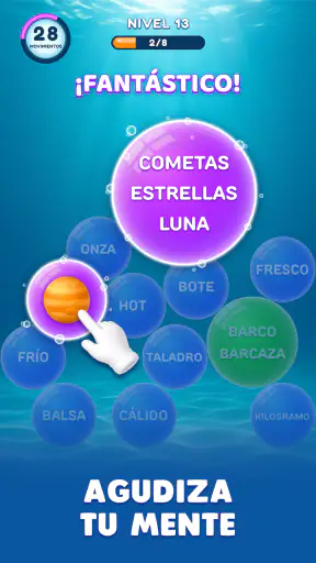 Bubble Word Jam screenshot