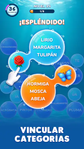 Bubble Word Jam screenshot