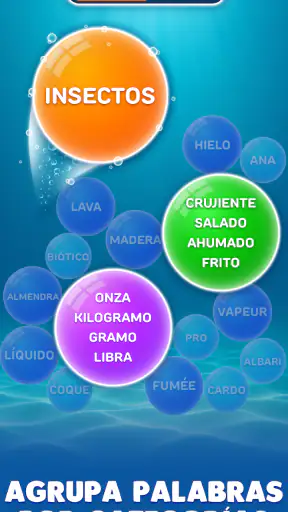 Bubble Word Jam screenshot