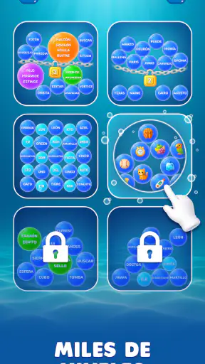 Bubble Word Jam screenshot