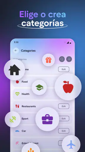 Budge: gestor de gastos screenshot