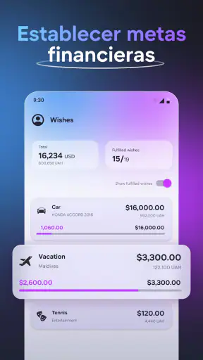 Budge: gestor de gastos screenshot