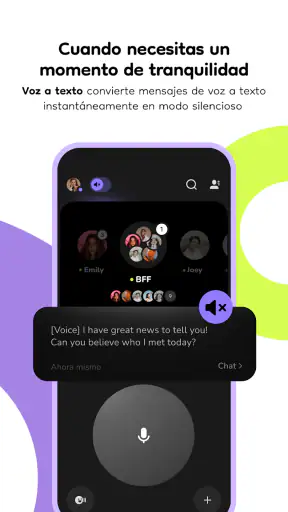 buz - voice connects screenshot