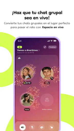 buz - voice connects screenshot