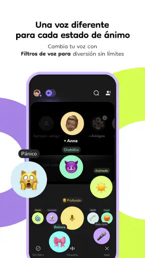 buz - voice connects screenshot