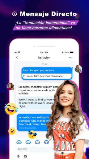 BuzzCast - Live Video Chat App screenshot