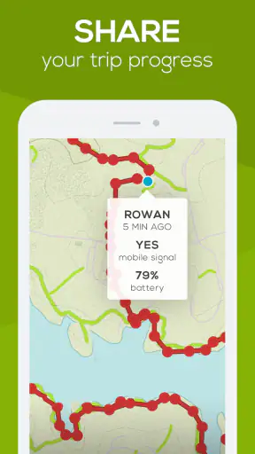 Cairn | The Hiking Safety App screenshot