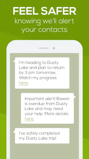 Cairn | The Hiking Safety App screenshot