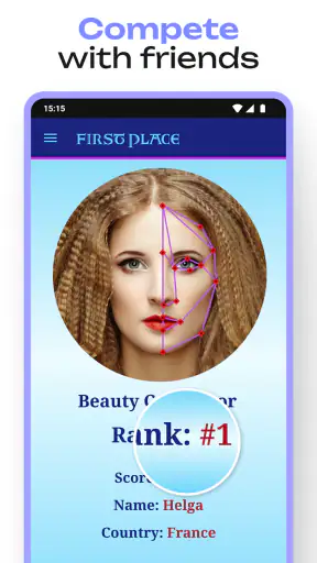 Calculadora y escala belleza screenshot