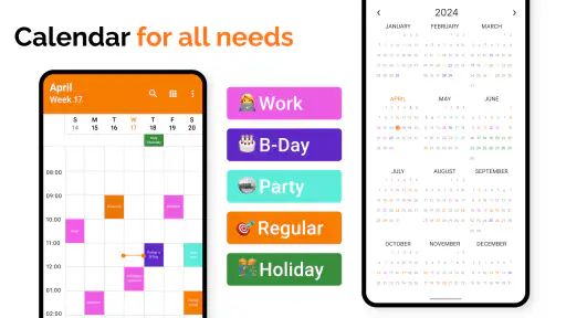 Calendario Sencillo screenshot