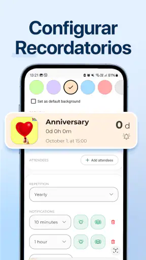 Calendario y Agenda screenshot