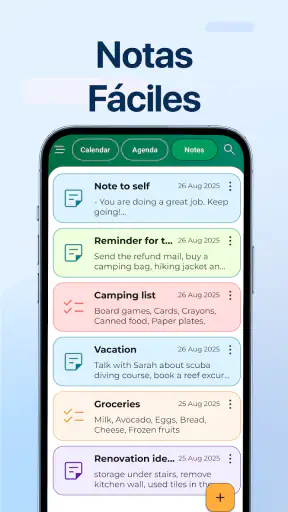 Calendario y Agenda screenshot