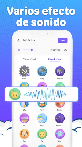 Cambiador de Voz con Efectos screenshot
