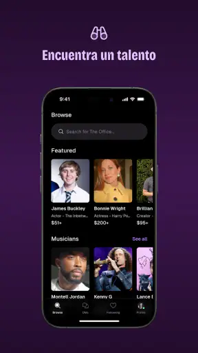 Cameo - Videos de famosos screenshot