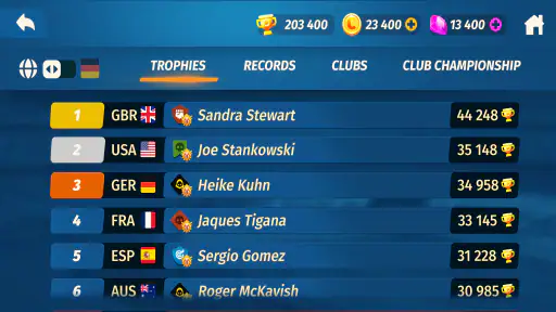 Campeonato de atletismo screenshot