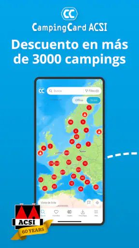 CampingCard ACSI screenshot