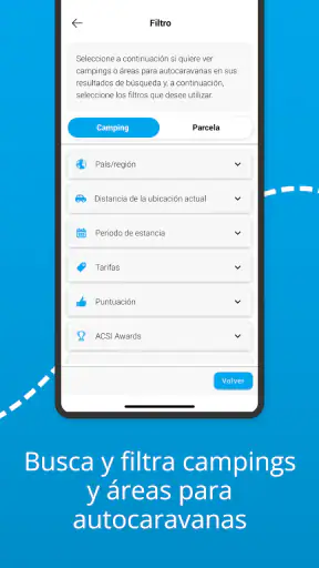 CampingCard ACSI screenshot