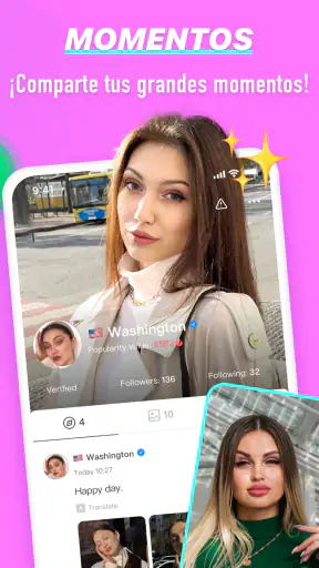 Candy Chat -video chat en líne screenshot